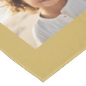 12フォトコラージュと金ゴールド背景 テーブルクロス (アングル)