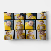 12フォトコラージュテンプレート独自のおもしろいを作成 アクセサリーポーチ (裏面)