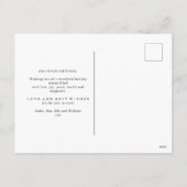 12フォトコラージュ何年間レビューのキャプション シーズンポストカード (裏面)