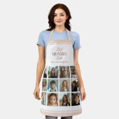 12フォトコラージュ最高のおばあちゃん今まで エプロン (着用した状態)