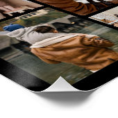 12フォトコラージュ最高のパパ常に光沢 ポスター (コーナー)