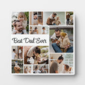 12フォトコラージュ最高のパパ フォトプラーク (正面)