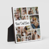 12フォトコラージュ最高のパパ フォトプラーク (正面)