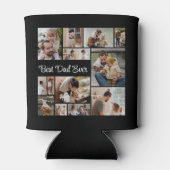 12フォトコラージュ最高のパパ 缶クーラー (裏面)