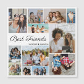 12フォトコラージュ最高のファンド磁気カード (正面)