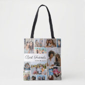 12フォトコラージュ最高のフォン永遠 トートバッグ (正面)