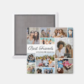 12フォトコラージュ最高のフォン永遠 マグネット (正面/裏面)