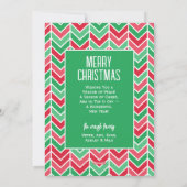 12フォトコラージュ2面クリスマス – ダウンロード2023 シーズンカード (裏面)