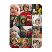 12フォトコラージュ – 写真のみトリミング マグネット (縦)
