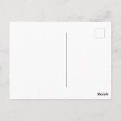 12フォトホリデーポストカードテンプレートグリッドフレーム ポストカード (裏面)