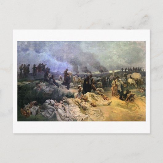 #12ペトルチェルシッキーアットヴォドナニーミュシャ ポストカード (正面)