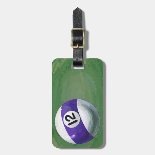 12ボール ラゲッジタグ (正面縦)