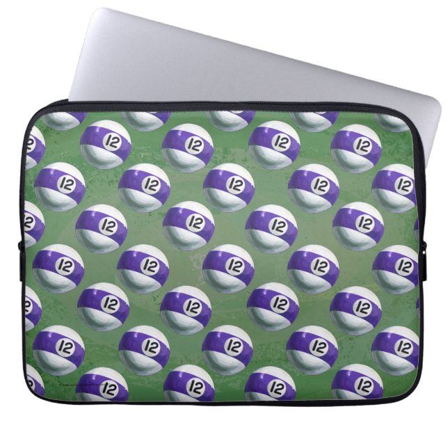 12ボール ラップトップスリーブ (正面)