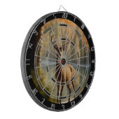 12ポイント素晴らしバック秋の水面規制 ダーツボード (正面左)