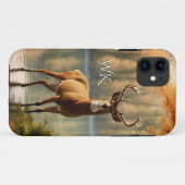 12ポイント素晴らしバック秋ウォーターズモノグラム Case-Mate iPhoneケース (裏面(横))