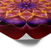 12マンダラスのコラージュ ポスター (角)