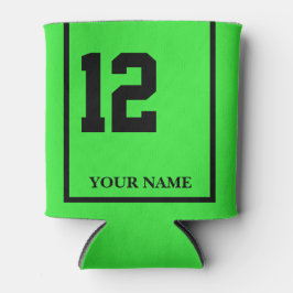 12ライムグリーンホースサドルブランケットカスタム 缶クーラー