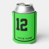 12ライムグリーンホースサドルブランケットカスタム 缶クーラー (缶裏面)