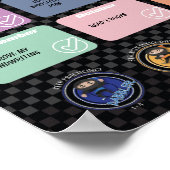 12ヶ月で12ゴールチャレンジのポスター ポスター (角)