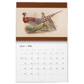 12ヶ月のアジア鳥：フェアサンツ2017 カレンダー (3月 2026)