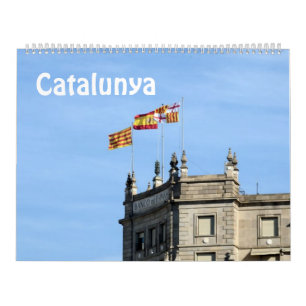 12ヶ月のカタルーニャ（カタロニア）写真カレンダー カレンダー