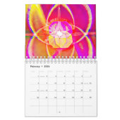 12ヶ月のカレンダー油絵！ カレンダー (2月 2026)