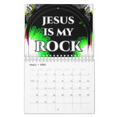 12ヶ月のカレンダー油絵！ カレンダー (3月 2026)