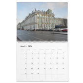 12ヶ月のサンクトペテルブルク カレンダー (3月 2026)