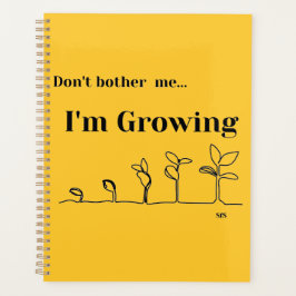 12ヶ月のプランナー「成長している私を気にしない」 プランナー手帳