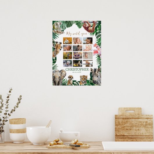 12ヶ月の写真集 ポスター (キッチン)