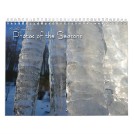 12ヶ月の季節の写真、第1版 カレンダー