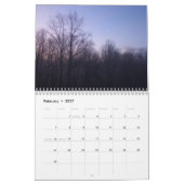 12ヶ月の季節の写真、第11版 カレンダー (2月 2027)