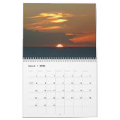 12ヶ月の日の出と日の出、第2版 カレンダー (3月 2026)