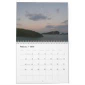 12ヶ月の日の出と日の出、第2版 カレンダー (2月 2026)