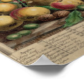 12ヶ月の果実から成る三月 ポスター (角)