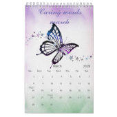 12ヶ月の親切カレンダー子供へ カレンダー (3月 2026)