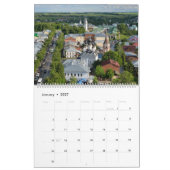 12ヶ月のSuzdal，ロシア カレンダー (1月 2027)