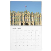 12ヶ月ウィンターパレス カレンダー (1月 2026)