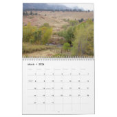 12ヶ月コロラドランドスケープ工場 カレンダー (3月 2026)