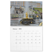 12ヶ月サンクトペテルブルク地区 カレンダー (2月 2026)