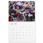 12ヶ月トルコ土産 カレンダー (3月 2026)