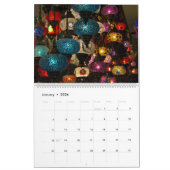 12ヶ月トルコ土産 カレンダー (1月 2026)