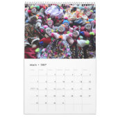 12ヶ月トルコ土産 カレンダー (3月 2027)