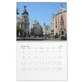 12ヶ月マドリードのウォールカレンダー カレンダー (2月 2026)