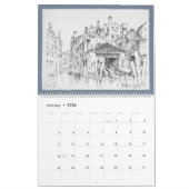 12ヶ月ヴェネツィアのカレンダーの画像 カレンダー (1月 2026)