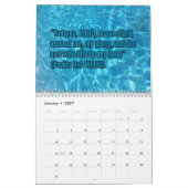 12ヶ月称賛カレンダー カレンダー (1月 2027)