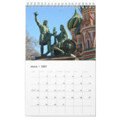 12ヶ月（モスクワ、ロシア） カレンダー (3月 2027)