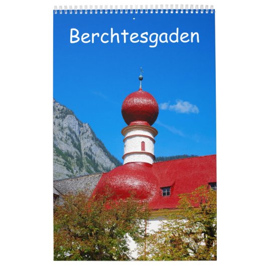 12ヶ月Berchtesgaden写真カレンダー カレンダー (カバー)