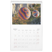 12ヶ月Cappadociaトルコ写真カレンダー カレンダー (3月 2027)