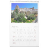 12ヶ月Cappadociaトルコ写真カレンダー カレンダー (2月 2027)